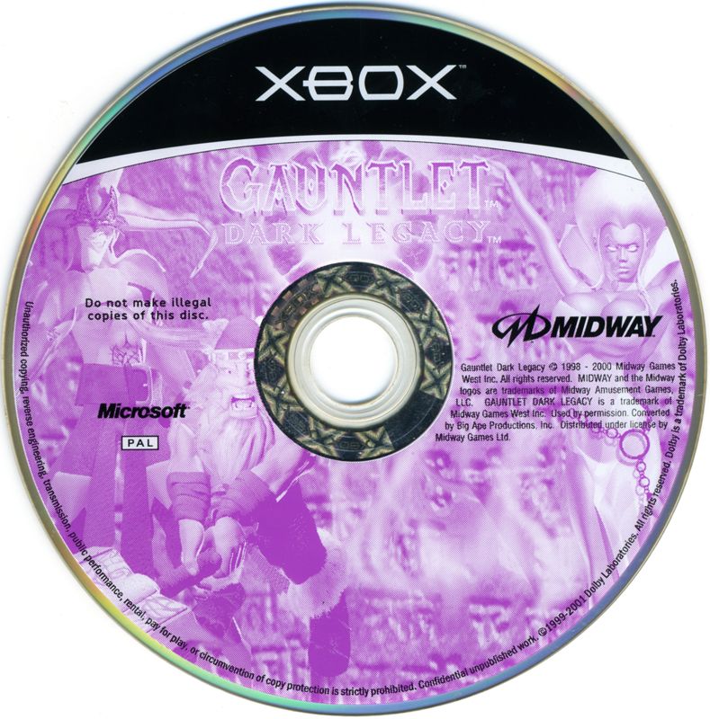 Media for Gauntlet: Dark Legacy (Xbox)