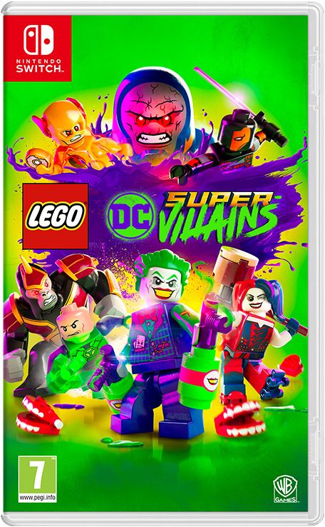 Front Cover for LEGO DC Super-Villains (Nintendo Switch) (download release)