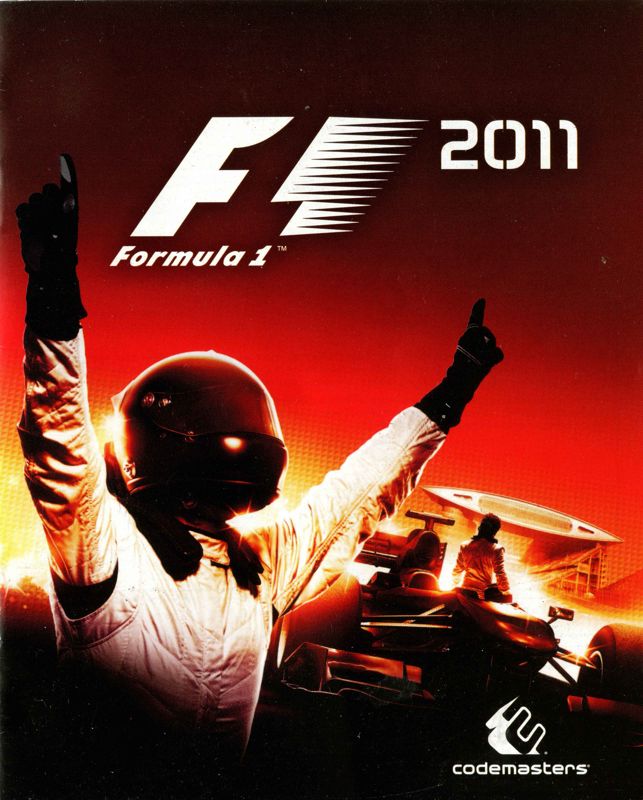 Manual for F1 2011 (PlayStation 3): Front