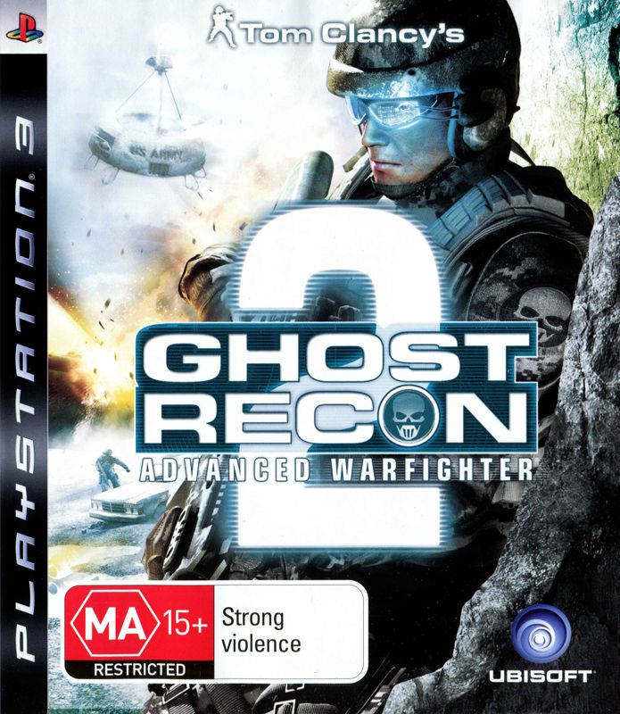 Front Cover for Tom Clancy's Ghost Recon: Advanced Warfighter 2 (PlayStation 3)