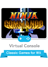 Front Cover for Ninja Commando (Wii) (Virtual Console)