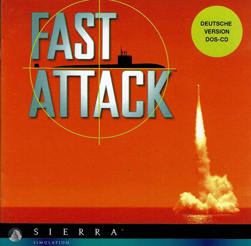 Other for Fast Attack: High Tech Submarine Warfare (DOS): Jewel Case - Front