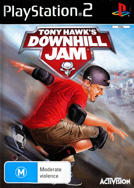 Front Cover for Tony Hawk's Downhill Jam (PlayStation 2)
