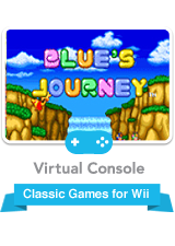 Front Cover for Blue's Journey (Wii) (Virtual Console)