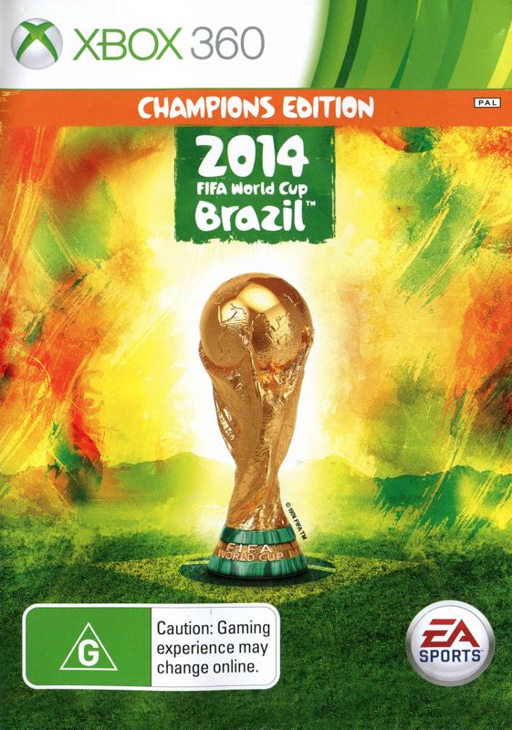 Front Cover for 2014 FIFA World Cup Brazil (Xbox 360) (Championship edition)