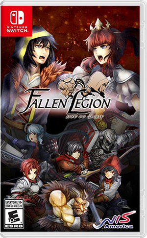 Front Cover for Fallen Legion: Rise to Glory (Nintendo Switch) (download release): 1st version