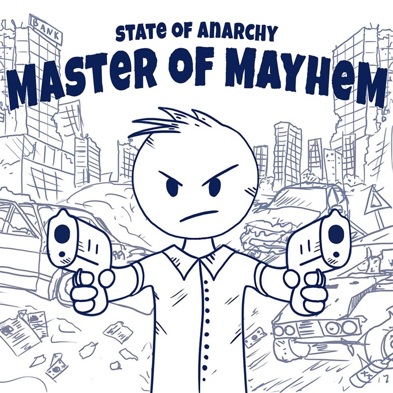 Front Cover for State of Anarchy: Master of Mayhem (PlayStation 4) (download release)