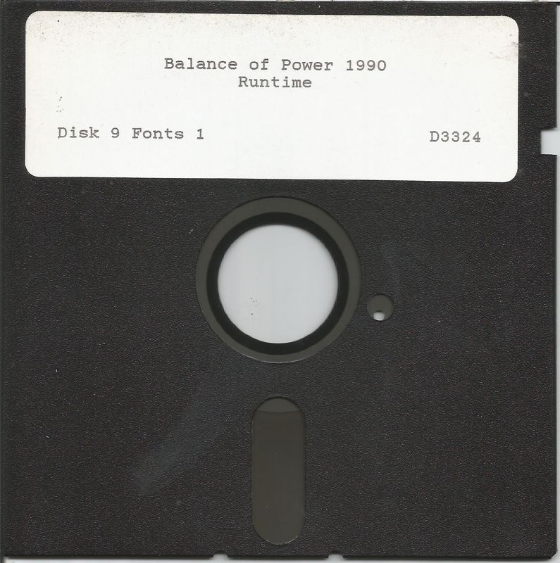 Media for Balance of Power: The 1990 Edition (Windows 16-bit): 9/12