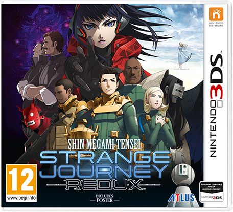 Front Cover for Shin Megami Tensei: Strange Journey Redux (Nintendo 3DS) (download release)