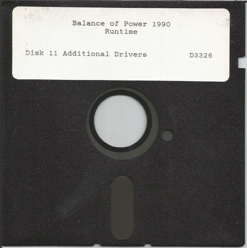 Media for Balance of Power: The 1990 Edition (Windows 3.x): 11/12
