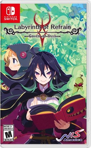 Front Cover for Labyrinth of Refrain: Coven of Dusk (Nintendo Switch) (download release): 1st version