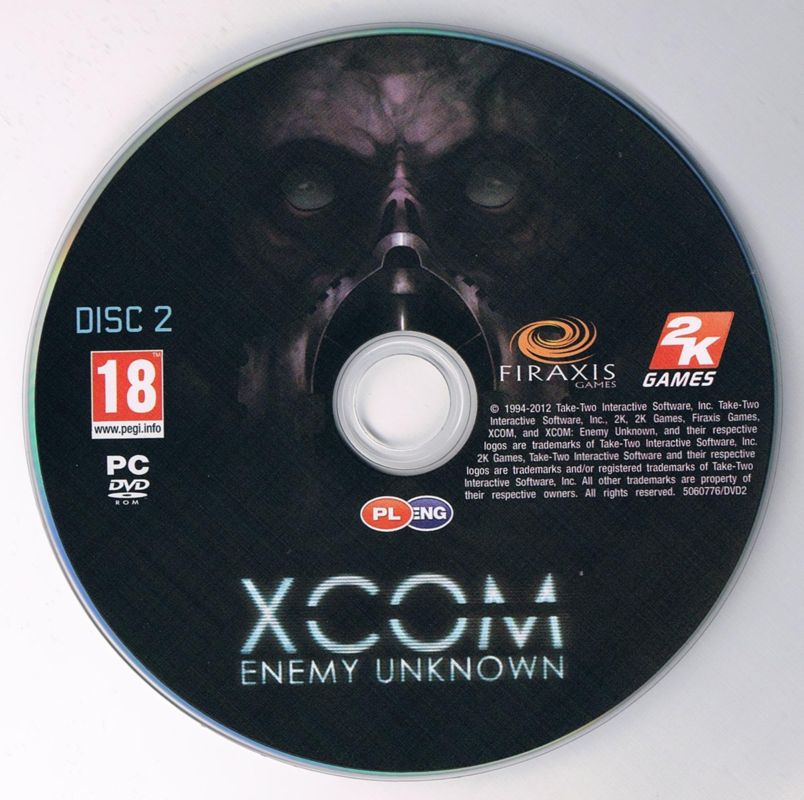 Media for XCOM: Enemy Unknown (Windows): Disc 2
