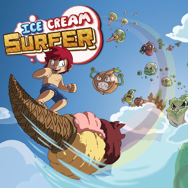 Front Cover for Ice Cream Surfer (Nintendo Switch) (download release)