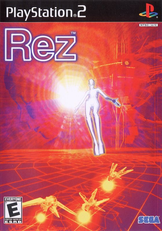 Front Cover for Rez (PlayStation 2)
