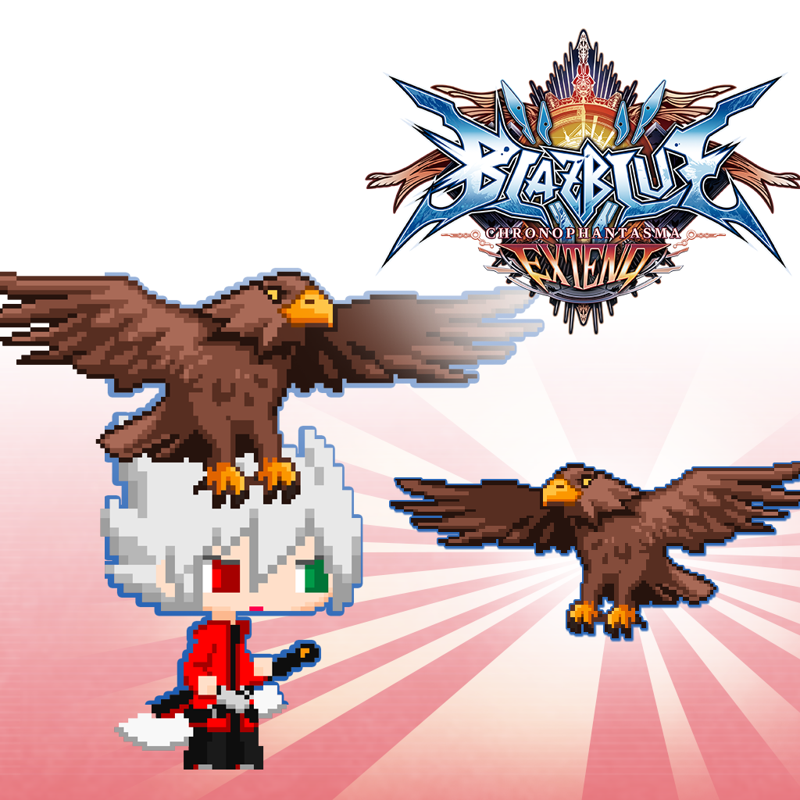 Front Cover for BlazBlue: Chrono Phantasma Extend - Eagle Cap (PS Vita and PlayStation 3 and PlayStation 4) (download release)