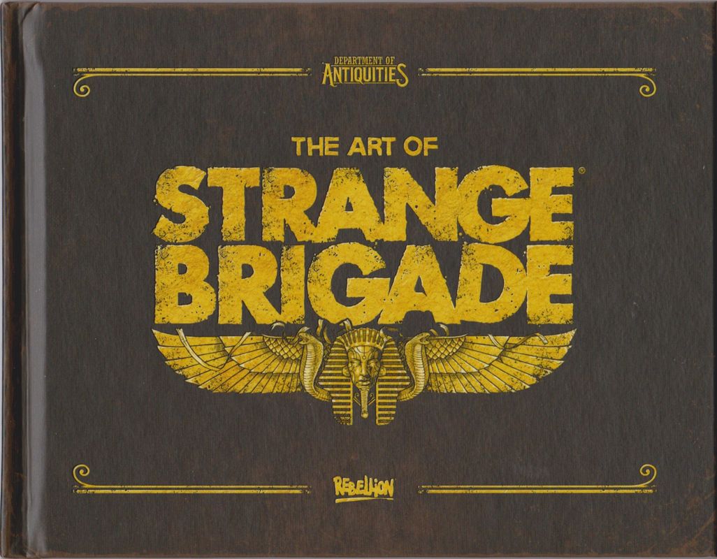 Extras for Strange Brigade (Collector's Edition) (PlayStation 4): Art Book - Front