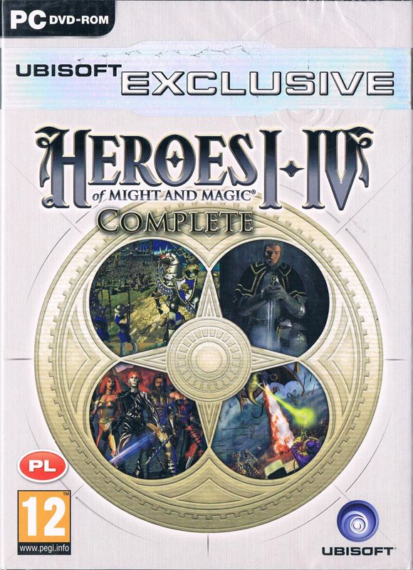 Front Cover for Heroes of Might and Magic I-IV: Complete (Windows) (Ubisoft eXclusive release)