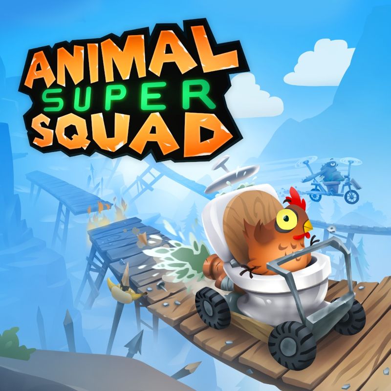 Front Cover for Animal Super Squad (PlayStation 4) (download release)
