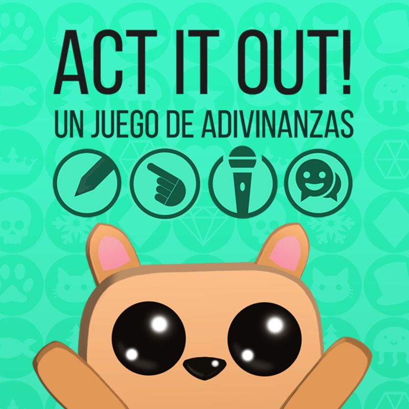 Front Cover for Act It Out! A Game of Charades (Wii U) (download release)