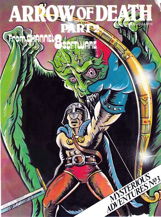 Front Cover for Arrow of Death Part II (ZX Spectrum)