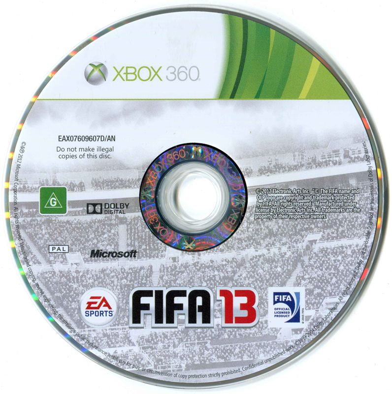 Media for FIFA Soccer 13 (Xbox 360)