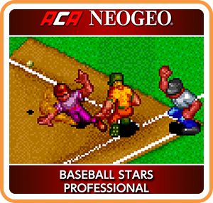 Front Cover for Baseball Stars Professional (Nintendo Switch) (download release): 1st version
