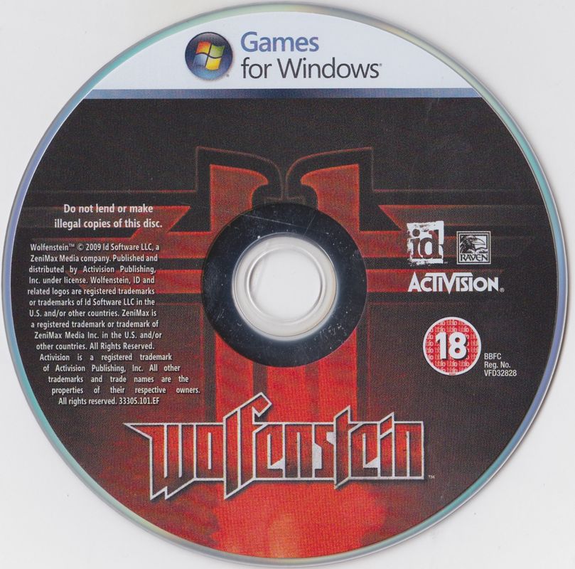 Media for Wolfenstein (Windows) (European English release)