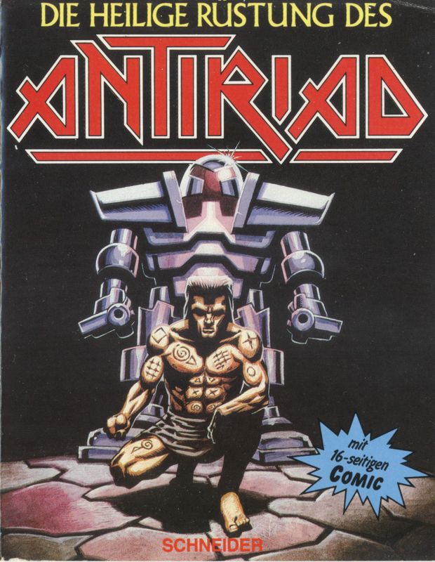 Front Cover for Rad Warrior (Amstrad CPC)