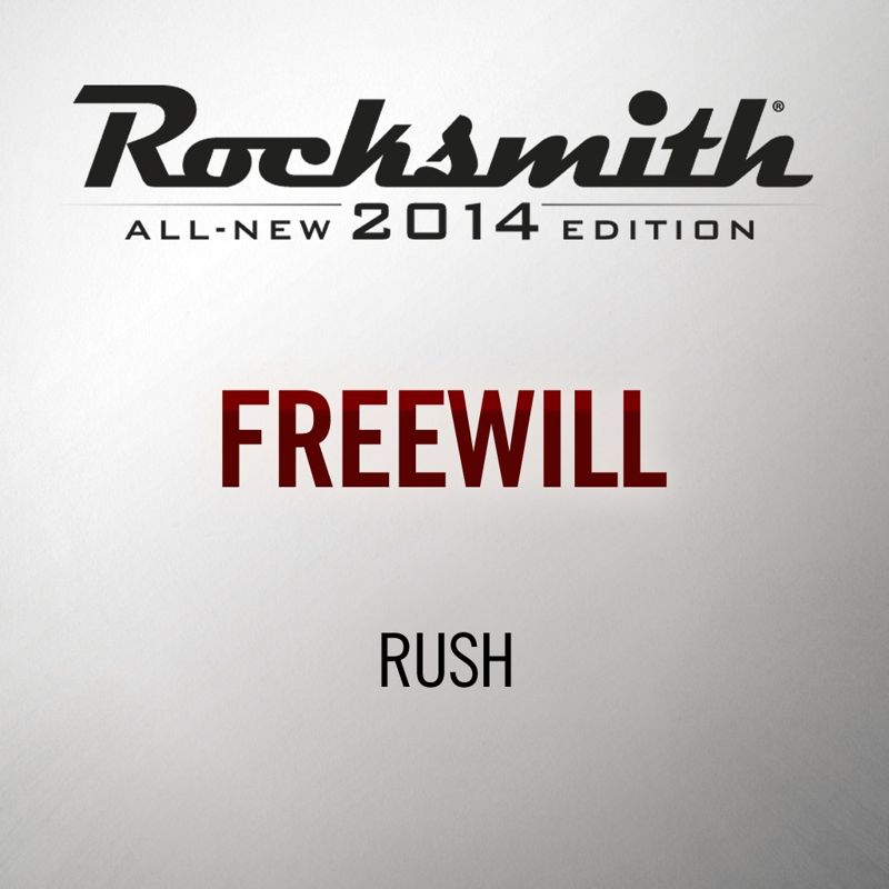 Front Cover for Rocksmith: All-new 2014 Edition - Rush: Freewill (PlayStation 3 and PlayStation 4) (download release)