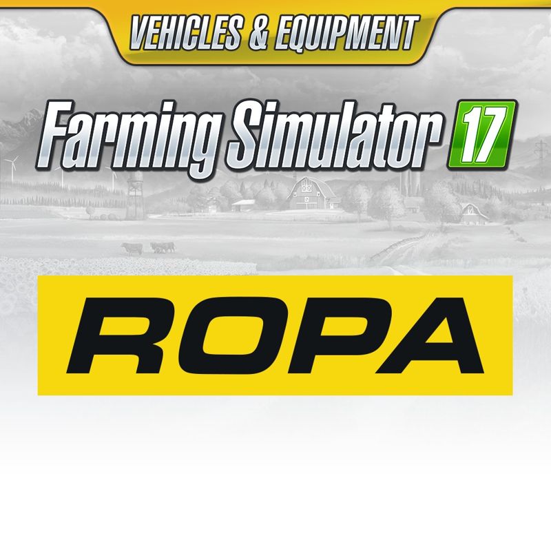 Front Cover for Farming Simulator 17: ROPA Vehicles & Equipment (PlayStation 4) (download release)