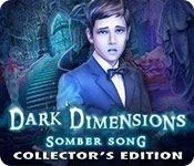 Front Cover for Dark Dimensions: Somber Song (Collector's Edition) (Macintosh and Windows) (Big Fish Games release)