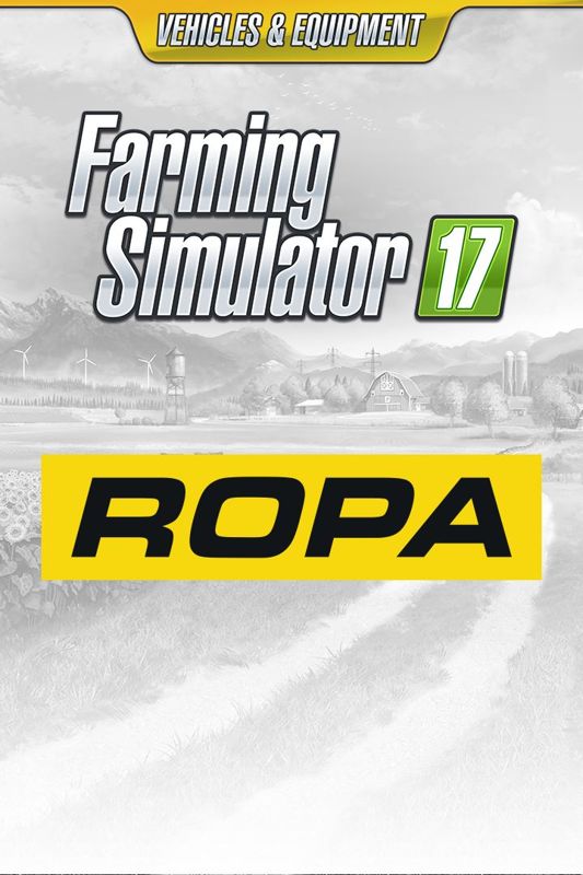 Front Cover for Farming Simulator 17: ROPA Vehicles & Equipment (Windows Apps and Xbox One) (download release)