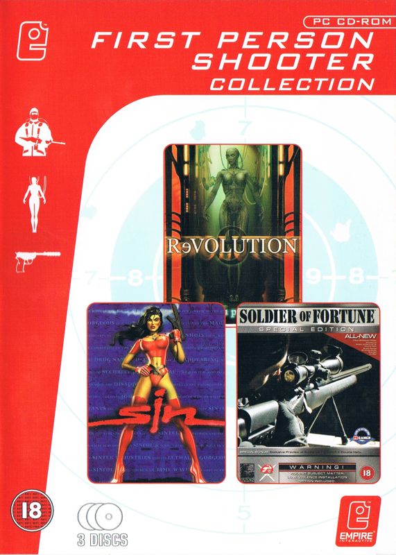 Other for First Person Shooter Collection (Windows): Keep Case - Revolution, SiN and Soldier of Fortune - Front