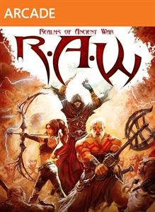 Front Cover for R.A.W: Realms of Ancient War (Xbox 360)