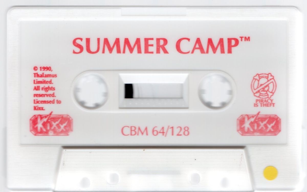 Media for Summer Camp (Commodore 64) (Budget re-release)