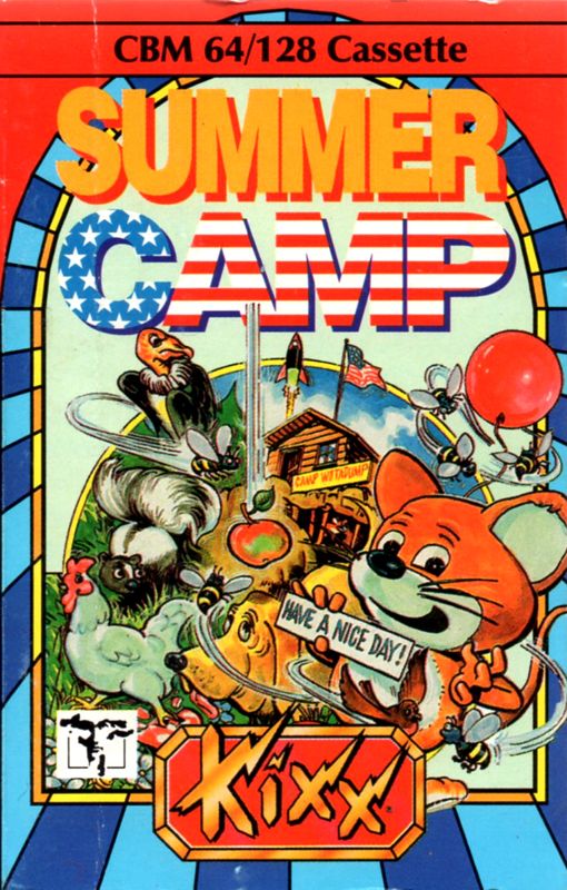 Front Cover for Summer Camp (Commodore 64) (Budget re-release)