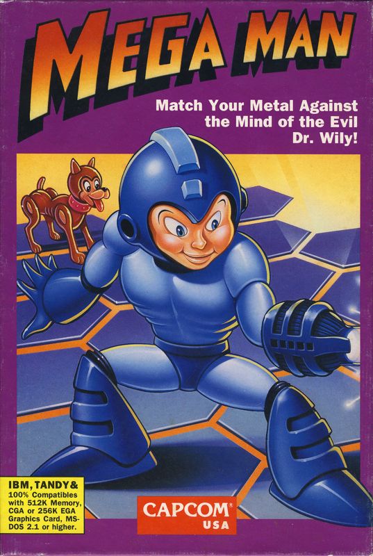 Front Cover for Mega Man (DOS)