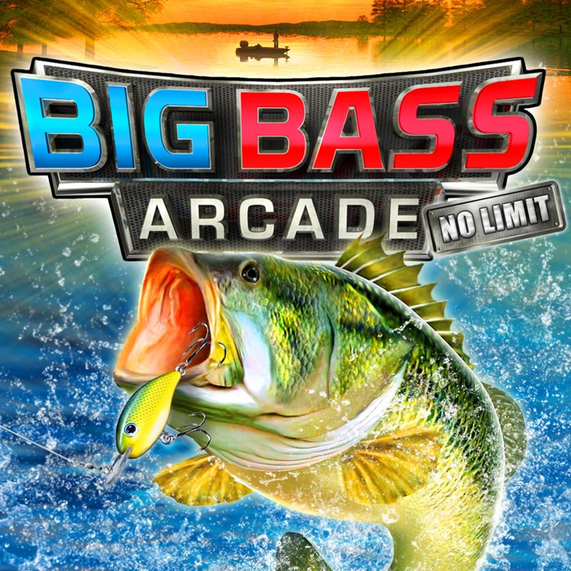 Front Cover for Big Bass Arcade: No Limit (Nintendo 3DS) (download release)