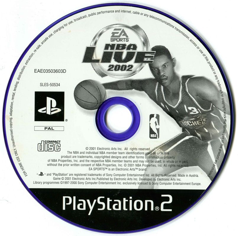 Nba live best sale 2002 ps2