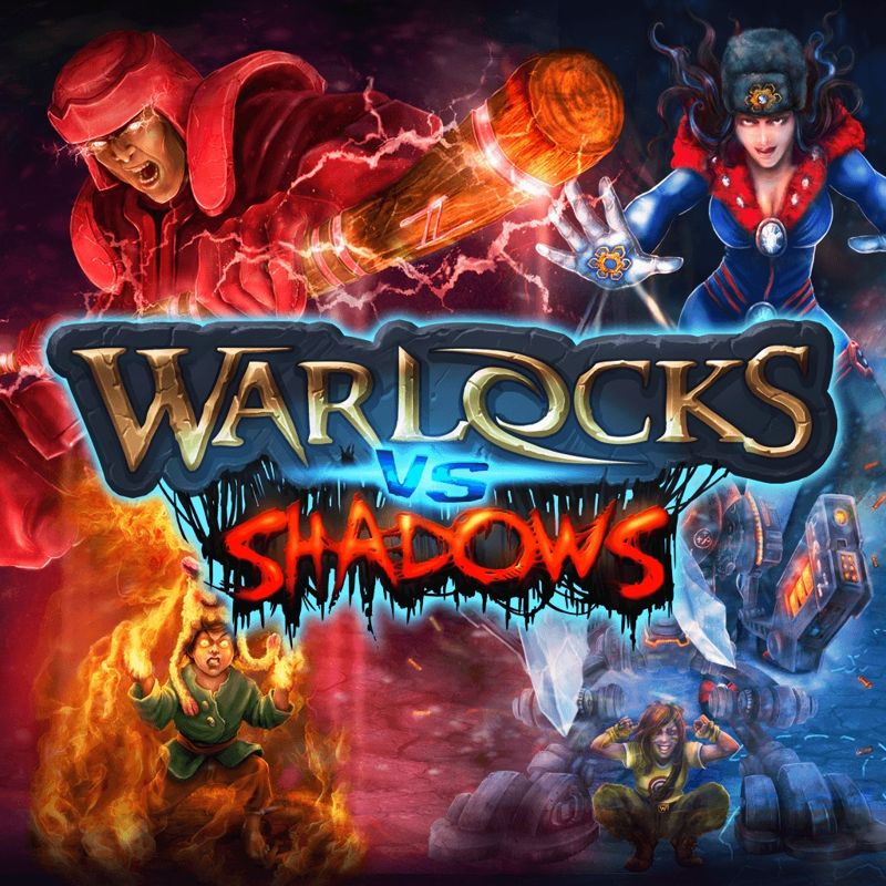 Front Cover for Warlocks vs Shadows (PlayStation 4) (download release)
