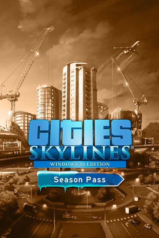 Front Cover for Cities: Skylines - PlayStation 4 Edition: Season Pass (Windows Apps) (download release)