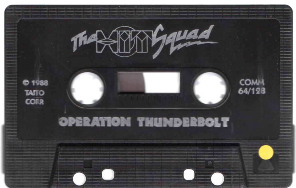 Media for Operation Thunderbolt (Commodore 64) (Budget re-release)