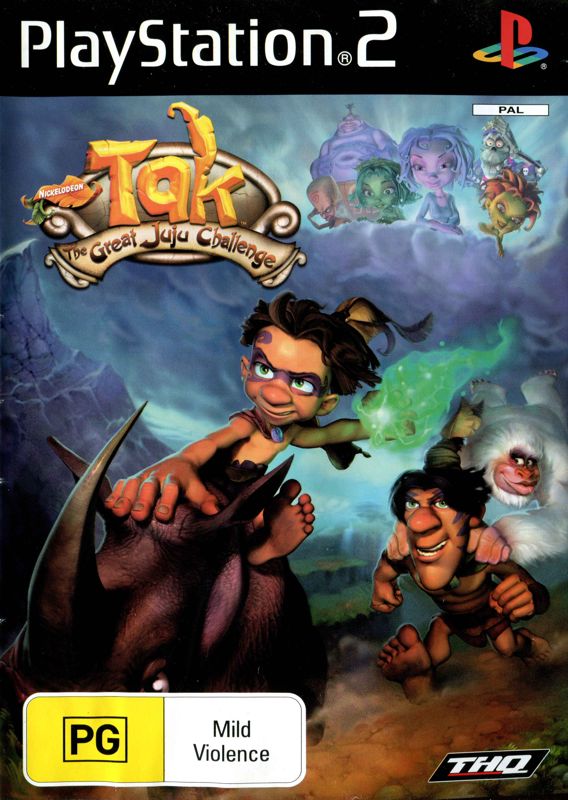 Front Cover for Tak: The Great Juju Challenge (PlayStation 2)