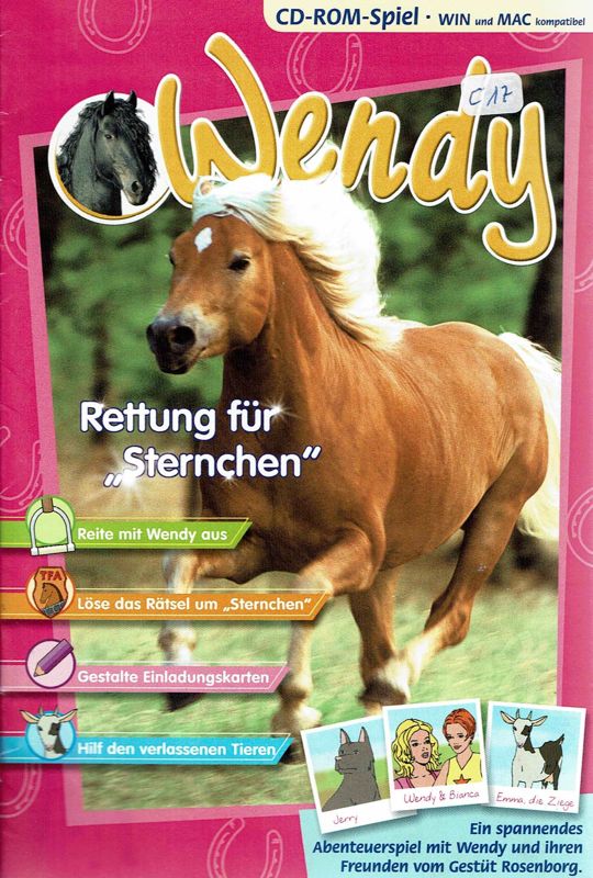 Manual for Wendy: Rettung für Sternchen (Macintosh and Windows): Front