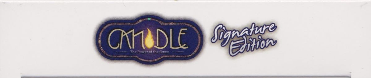 Spine/Sides for Candle: The Power of the Flame (Signature Edition) (Nintendo Switch): Bottom