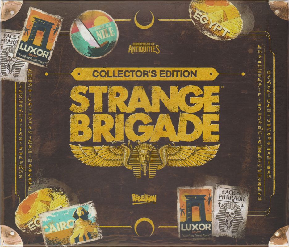 Inside Cover for Strange Brigade (Collector's Edition) (PlayStation 4): Box - Front