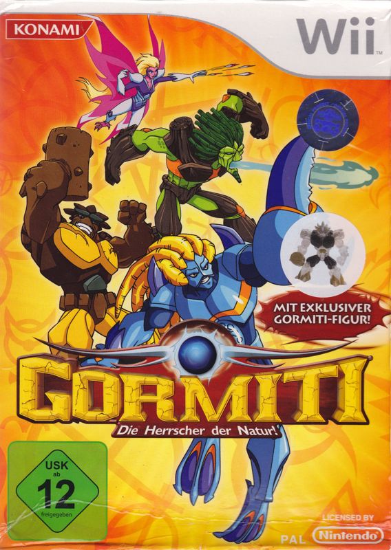 Front Cover for Gormiti: The Lords of Nature! (Wii)