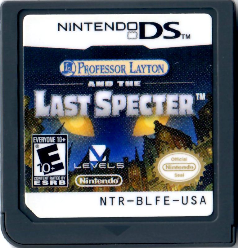 Professor Layton And The Last Specter Cover Or Packaging Material Mobygames