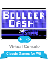Front Cover for Boulder Dash (Wii) (C64 version)