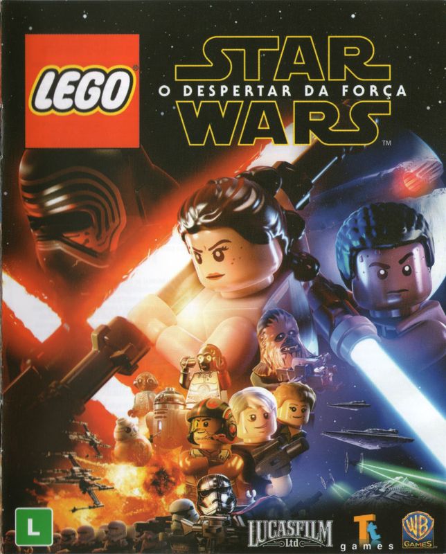 Manual for LEGO Star Wars: The Force Awakens (Deluxe Edition) (PlayStation 4): Front